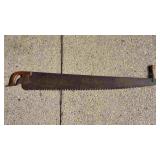 Antique Superior Logging Saw