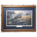 Terry Doughty Walleyes on the Rocks Art Print