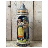 German 2 Liter Beer Stein