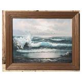 Original Framed Oil Painting by Robert W
