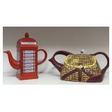 Pair of Fun Teapots
