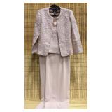 Ladies Pink Positive Attitude Size 6 Dress, Jacket