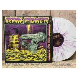Raw Power White and Purple Vinyl LP Album
