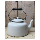Porcelain Enameled Iron Kettle