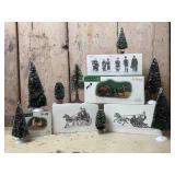Dickens Village Porcelain Figurines, Trees