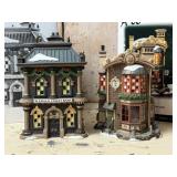 Dickens Village Bank, Silversmiths Miniatures