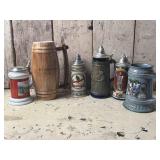 Lot of Steins