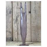 Bischoff Swung Glass 18 Inch Vase