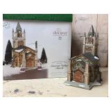 Dickensï¿½ Village Somerset Valley Church Miniature