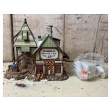 Dickensï¿½ Village Saddlery Porcelain Miniature