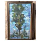 Framed Original Oil Painting by M Kosanke