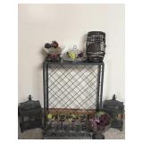 Wine Theme Decor Lot, Bottle Rack