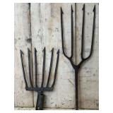 Vintage Hand Forged Spears