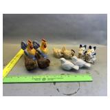 5 Salt And Pepper Shakers