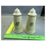 Pillar Salt And Pepper Shakers