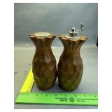 Wood Salt And Pepper Shakers