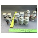5 Salt And Pepper Shakers
