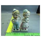 Boy and Girl Salt And Pepper Shakers