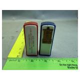 Plastic Advertising Salt And Pepper Shakers