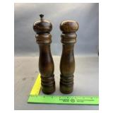 Large Wood Salt And Pepper Shakers