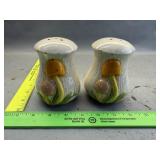 Mushroom Pillar Salt And Pepper Shakers