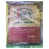 1959 Sinclair Lube Index
