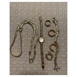 BYZABTINE SET 14 K GOLD