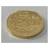 1985 French 10 Francs 'Victor Hugo'