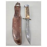 German Solingen Fixed Blade Hunting Knife