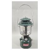 Vintage Coleman 220H Double Mantle Green Lantern
