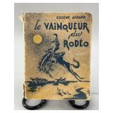 Rare 1956 Eugene Achard Le Vainqueur Du Rodeo Book