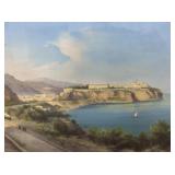 EUROPEAN SCHOOL, 20th century, View of the Gulf