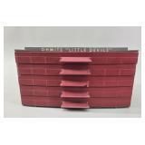 Vintage Ohmite 'Little Devils' 5-Drawer Storage