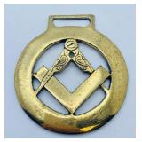 Masonic Brass Horse Harness