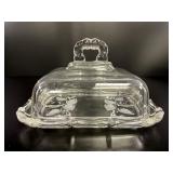 VTG Heisey Empress Butter Dish