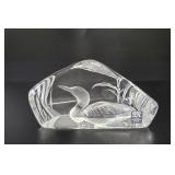 Mats Jonasson Swedish Full Lead Crystal Loon