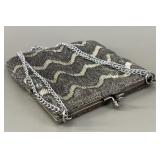 1960s Artel Montreal Glass Beads Evening Bag