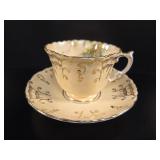 Aynsley Fine Bone China Teacup & Saucer