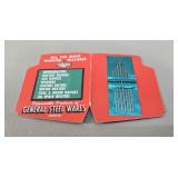 4 McClary GSW Advertising Needle Books vtg