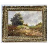 DANE - Impressionist Landscape with Figure