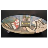 Contemporary Japanese Studio Pottery Tripod Bowl