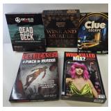 Ultimate 5-Game Murder Mystery & Cold Case Bundle