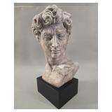 Substantial Michelangelo's David Bust