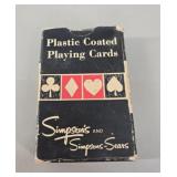 Simpsons-Sears Fly Fishing Playing Cards vtg