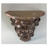 Vintage Ornate Acanthus Leaf Wall Corbel