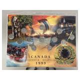 1999 Canada Millennium Quarter Coin Set
