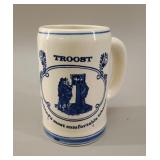 Delft Blue Troost Tobacco Advertising Mug