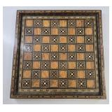 Handcrafted Syrian Mosaic Marquetry Chess Board
