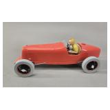 Moulinsart Tintin 1:24 Scale Red Racing Car