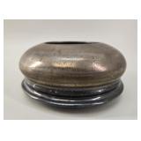 Studio Art Bronzed Pottery Ikebana Vase